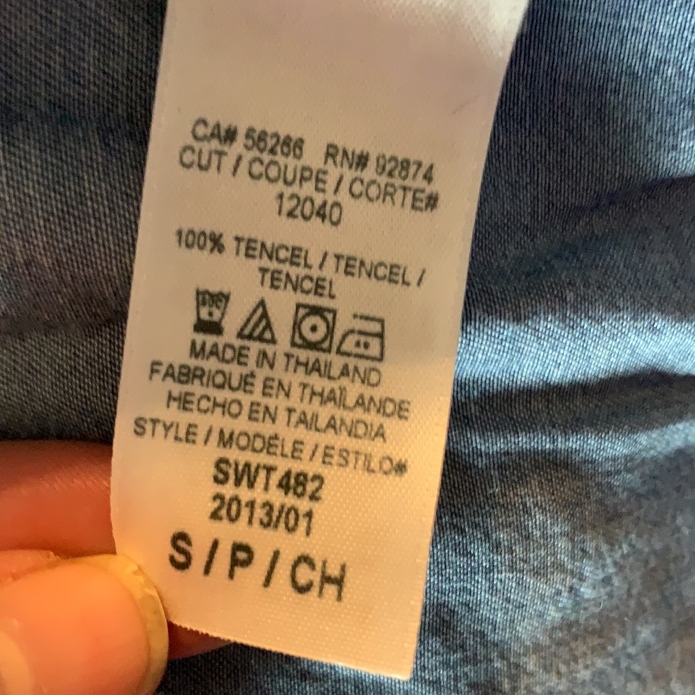 Splendid Denim Button Down - image 7